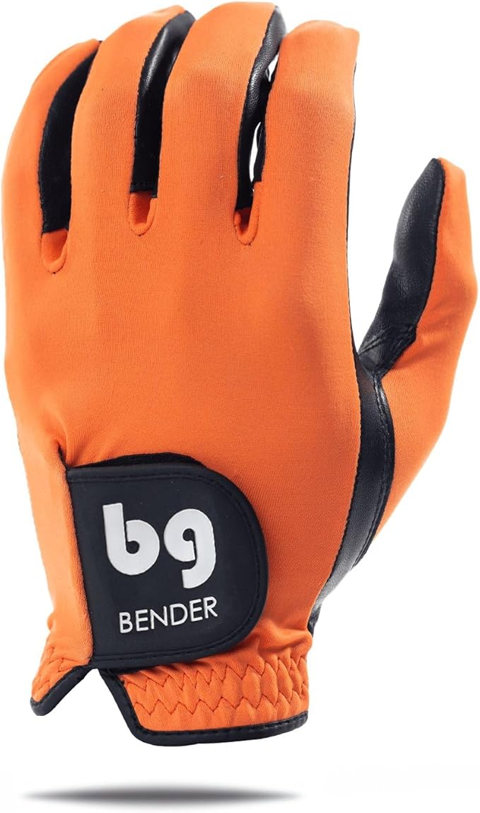 BG Bender - Mens Golf Glove, Durable Spandex Golf Gloves, Unique Golf Gloves