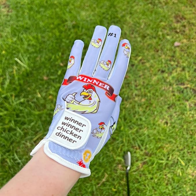 Giggle Golf Women's Golf Glove - Adjustable Strap, Left Hand Gloves for Women