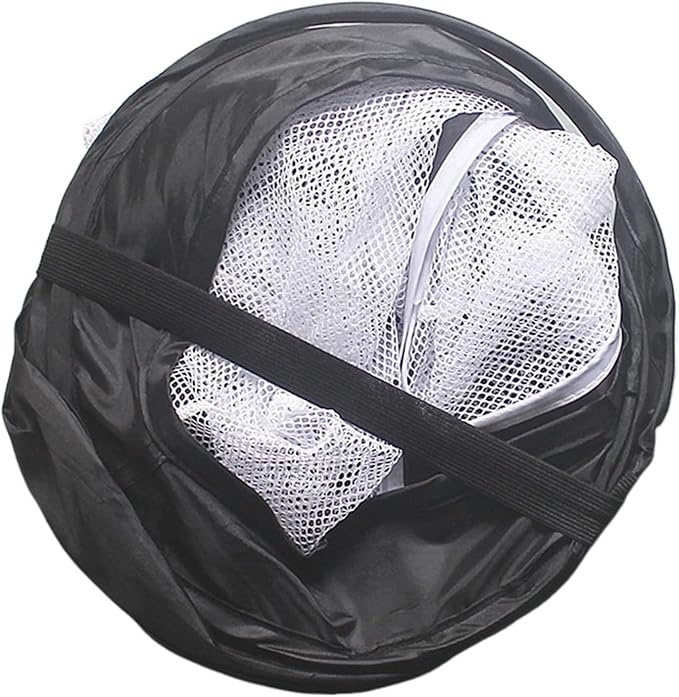 Pop Up Golf Practice & Chipping Net - Portable Folding Indoor Outdoor Swing Trainer with Mat