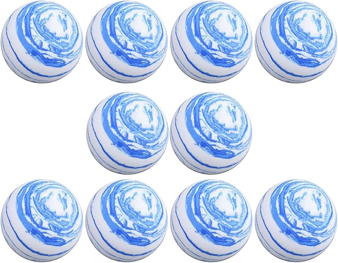 Practice Golf Balls,Golf Training Balls,10Pcs Sponge Garden Soft EVA Elastic Golf Balls for Indoor/Outdoor Golf Practice
