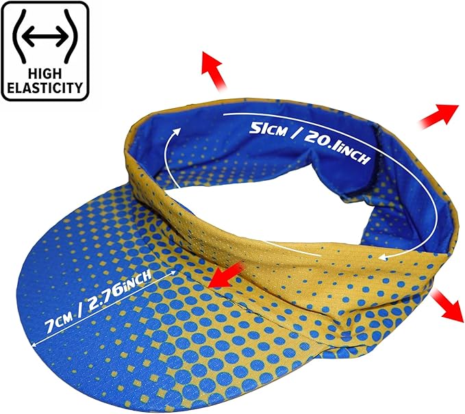 Sun Visor Hat Men Women for Sun Protection Running Fishing Tennis Golf