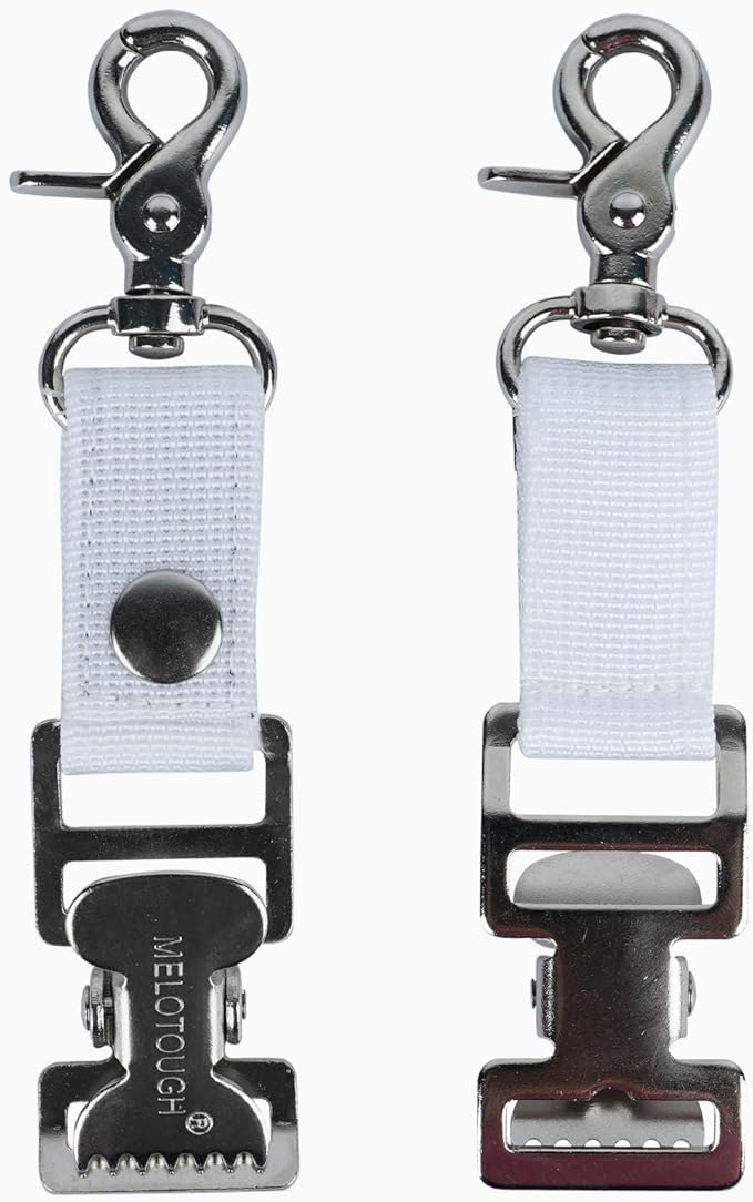 MELOTOUGH Golf Glove Clip Work Gloves Belt Clips with Alligator Clips for Work Glove Holder Construction Gloves Golf Accessories