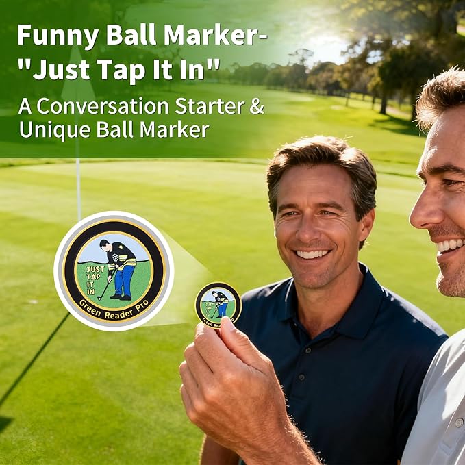 High Precision Golf Green Reader Funny Ball Marker Golf Putt Training Aid Bubble Level Golf Accessories Gifts for Men Women