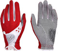 PGM Women's Golf Glove One Pair, Improved Grip System, Cool and Comfortable