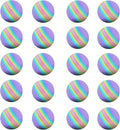 Scott Edward Air Golf Practice Balls, Bright Multicolor and Lightweight Sponge Ball, 20 Pieces, Golf Training Indoor and Outdoor, for Backyard Hitting Mat, Soft for Children, Pets