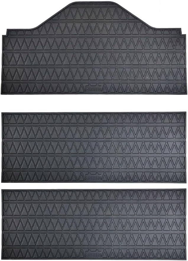 Club Clean Evolution Golf Cart Floor Mat, Fits D5 and D5 Max Models,Full Coverage 8 mm Heavy-Duty Compound Liner,Waterproof Non-Slip Floor Protector,Premium Custom Fit Design (D5 1st, 2nd, & 3rd Row)