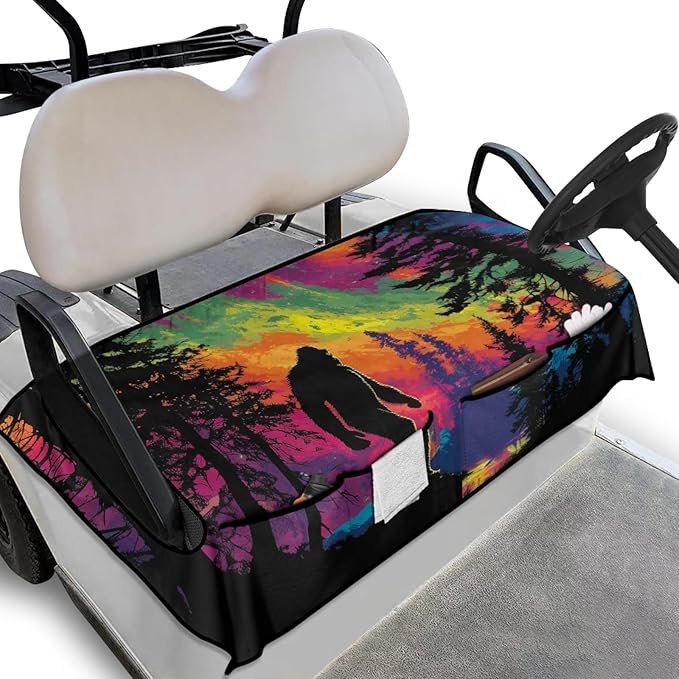 Golf Cart Seat Covers Universal Golf Cart Seat Cover Blanket Cushion Cover Sports Golf Cart Accessories