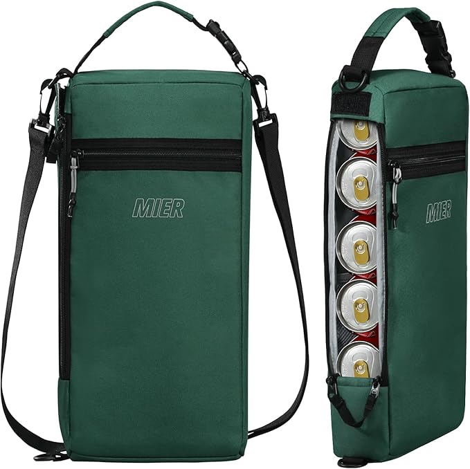 MIER Cooler Backpack Insulated Soft Cooler Bag Portable Leakproof Camping Lunch Backpack for Men and Women Lightweight Thermal Bag for Hiking Shopping Travel