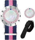 Golf Ball Marker with Golf Stroke Counter Bracelet, Pearl Crystal Ball Marker, Golf Accessories, Golf Gifts, Golf Counters for Women