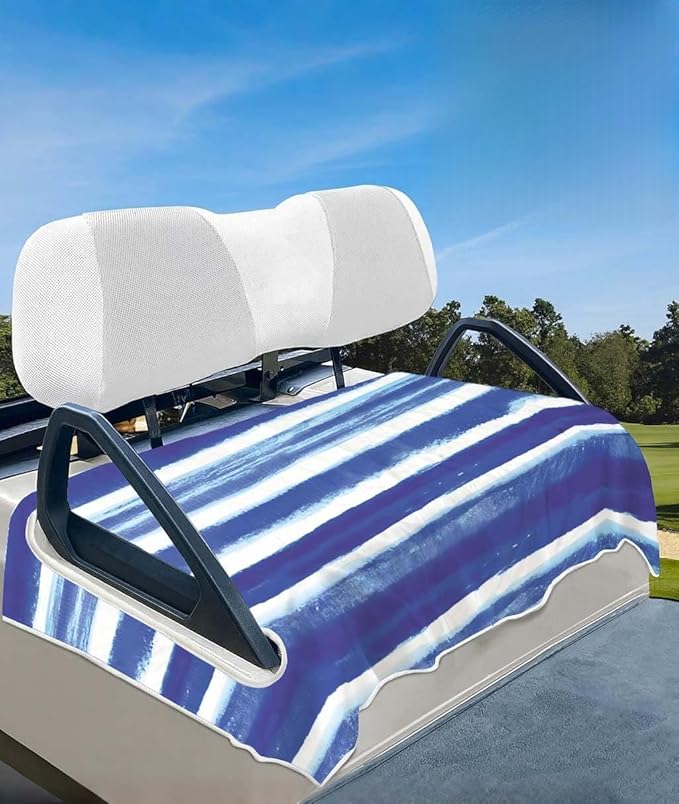 Comfortable Golf Cart Seat Covers, Soft Golf Cart Towel, Golf Cart Accessories, Club Car and Other 2-Seat Golf Carts