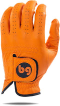 BG Bender - Mens Golf Glove, Durable Leather Golf Gloves, Unique Golf Gloves