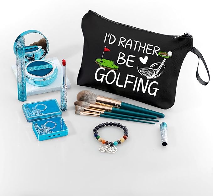 Golf Gifts,Golf Accessories,Golf Gifts for Women,Small Makeup Bag Travel,Must Have Golf Accessories,Cool Gifts for Golfers,Birthday Gifts for Teen Girls