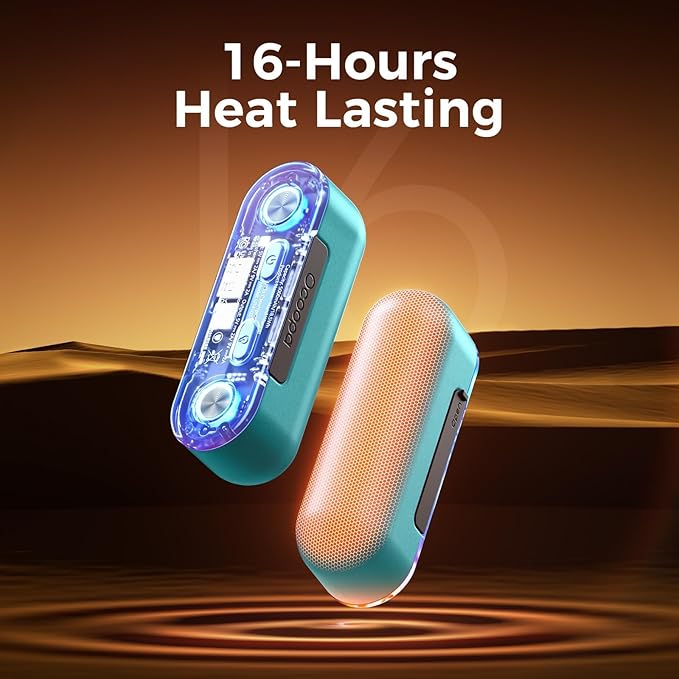 OCOOPA Hand Warmers Rechargeable 2 Pack, Magnetic Electric Handwarmer, 16 Hrs Warmth 4 Levels Heat Up to 145℉, USB-C Portable Charger 10000mAh, Raynauds, Golf, Tech Gifts for Men, Union UT2s(MagTwins)