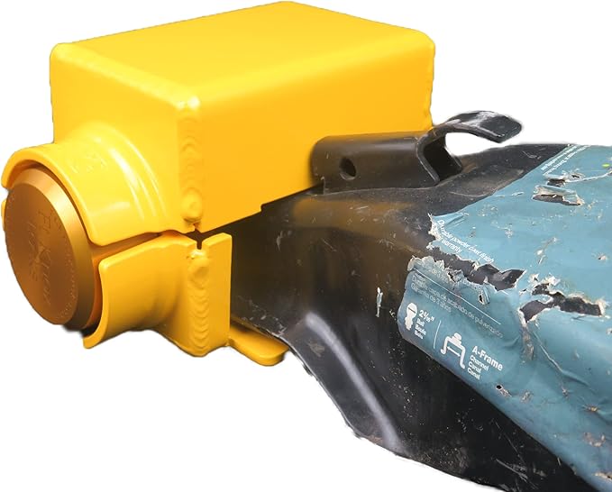 Curt Style Coupler/Hitch Trailer Lock with Cobra Sidewinder Puck Lock