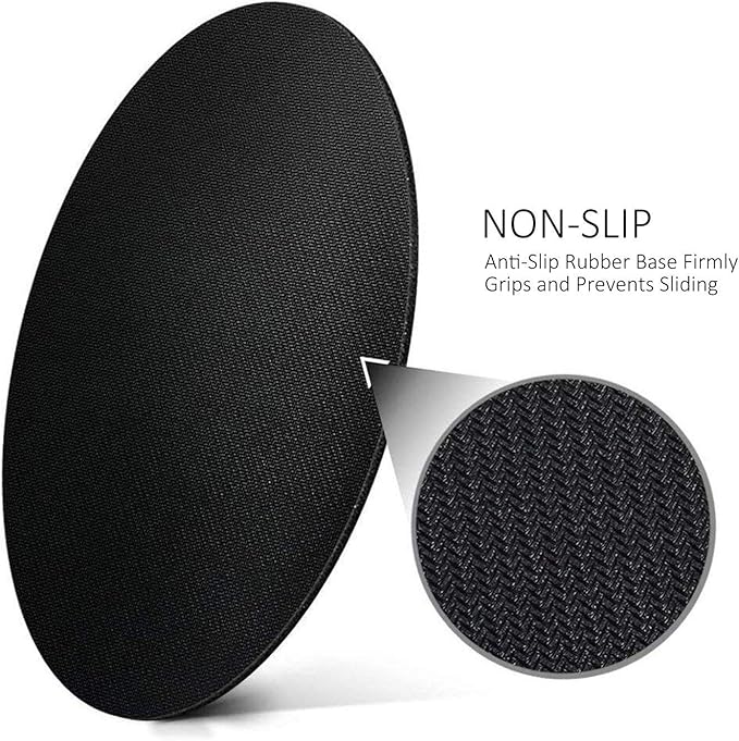 Mouse Pad Cool Eye Iris Blue Teen, Round Mousepad, Non-Slip Rubber Base Mouse Mat for Laptop and Computer