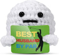 AICase Golf Gifts for Husband, Crochet Golf Ball Gag Gift Ideas Cool Stuff for Men Golfers Unique Birthday Valentine’s Day Anniversary Funny Fathers Gifts for Husband Him Christmas from Wife