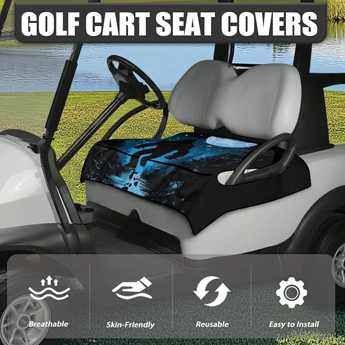 Golf Cart Seat Covers Universal Golf Cart Seat Cover Blanket Cushion Cover Sports Golf Cart Accessories