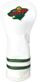 Team Golf NHL White Vintage Fairway Golf Club Headcover, Form Fitting Design, Retro Design & Superb Quality