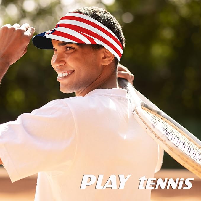 Sun Visor Hat Men Women for Sun Protection Running Fishing Tennis Golf