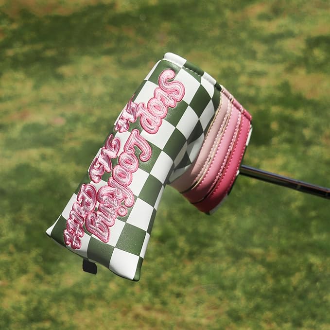 Craftsman Golf Club Cover Golf Head Cover for Driver Fairway Hybrid/Utility Woods Headcover Set Putter Head Cover for Mallet Blade DF3