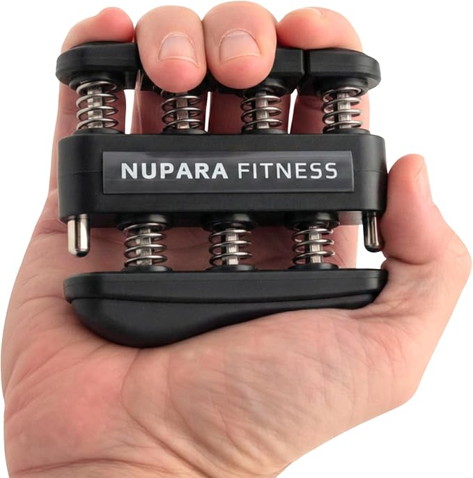 Grip Strength Trainer - Hand Strengthening Device, Finger Exerciser, Grip Trainer, Hand Exerciser, and Forearm Strengthener.