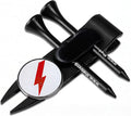 The Byrd Divot Clyp Golf Multitool - Divot Tool & Clip | Organizes Your Tees, Ball Marker & Divot Tool All in One | Essential Golf Gear for Focused Rounds | Golf Accessories for Men (Black)