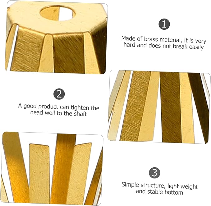 Tofficu Golf Fitting Brass Golf Shims Golf Replacement Parts Golf Fitting Tools