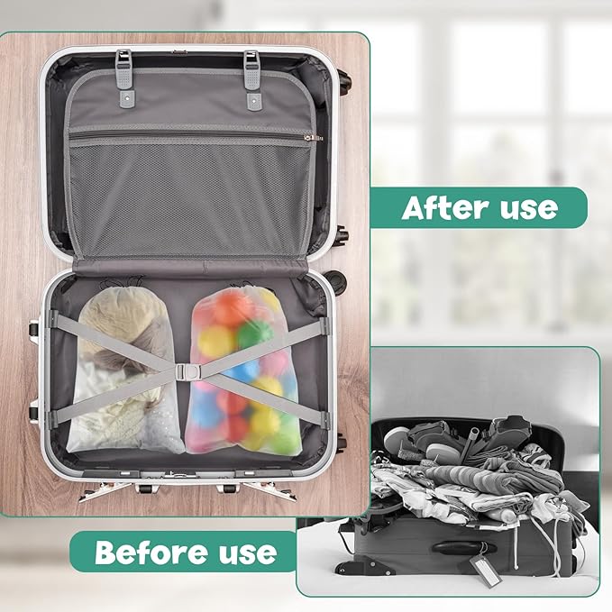 50 Pcs Shoe Bags for Travel，PLULON 15.7" x 11.8" Clear Drawstring Storage Plastic Bags Shoes Organizer for Packing Waterproof Dustproof Women Men Portable Travel Essentials
