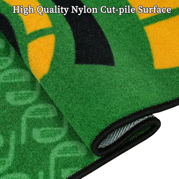 Golf Putting Green Mat 10 ft X 20 in Training Aid Mat, Multi Distance Mark Practice Putting mats,Anti-Slip Backing Golf Putting mat for Indoor/Outdoor Hitting Mat for Golf Enthusiast