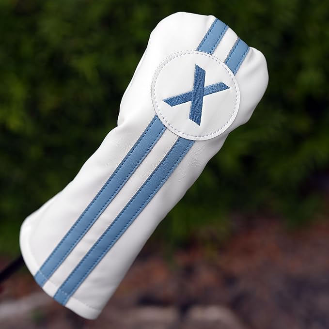 Single Headcover, Easy Slip-On Easy-Off Golf Club Head Cover, Fleece Lined Interior, Water Resistant and Durable Shell, Individual Retail Pack