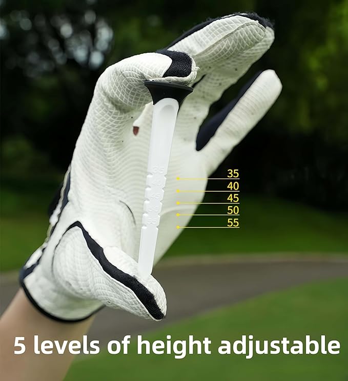 HERZ Dual-Color Golf Connection Ball |Golf Swing Trainer Fix Wrist Flip & Lower Body Sway, PU Golf Training Aid Adjustable Lanyard, Keep Lead Arm Dominant Through Impact