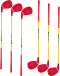 HOTWIND 6 Pack Oversized Red Golf Clubs Lightweight Carbon Shaft Built for Fun and Easy Play