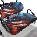 Golf Cart Seat Covers, Universal Fit & Nonskid Bottom Fits for Club Car 2 Person Seats Golf Carts