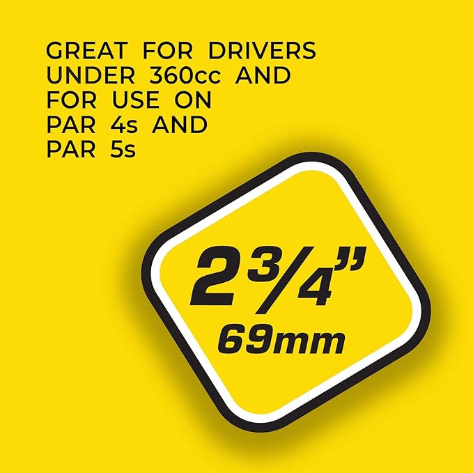Pride Performance Striped Golf Tees (Pack of 30), 2-3/4",