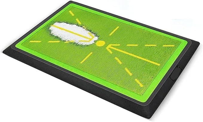 Golf Swing Training Aid, Practice Tool with Swing Path Feedback for Mechanics and Skill Development