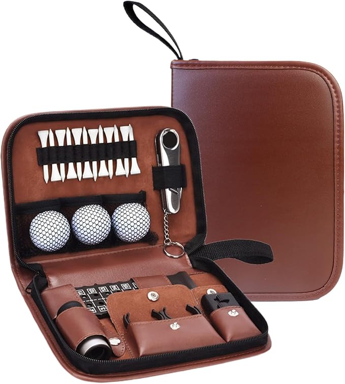 Golf Tool Pouch, Golf Accessories Bag, Golfs Tool Organizer Sports Accessory Pouch, Lightweight Anti-Scratch Golfs Tools Organizer, GolfAccessories Tools Pocket Pouches, for GolfLovers, Friends