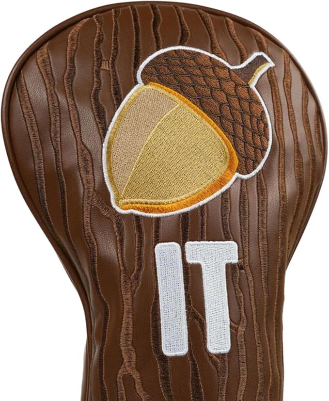 Bogey Bros Headcover - Novelty Golf Headcovers – Funny Golf Head Covers, Driver Cover for All Weather Use, Funny Golf Club Covers with Elastic Necks & Embroidered Designs