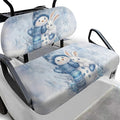 Fashion Print Golf Cart Seat Covers 2 Passenger Golf Cart Backrest Cover Golf Cart Seat Towel Gift for Friends