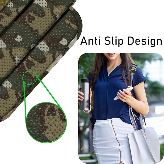ZINZ Ultra Thick & Breathable Universal Shoulder Pad Cushion for Bag - Long & Comfort