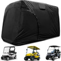 Golf Cart Cover 2/4/6 Passenger, Waterproof Golf Cart Rain Covers, Heavy-Duty All Weather Protection Cover for EZ GO Yamaha Club Car Enclosure Accessories