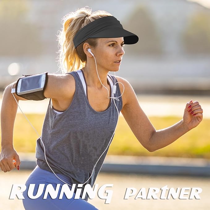Sun Visor Hat Men Women for Sun Protection Running Fishing Tennis Golf