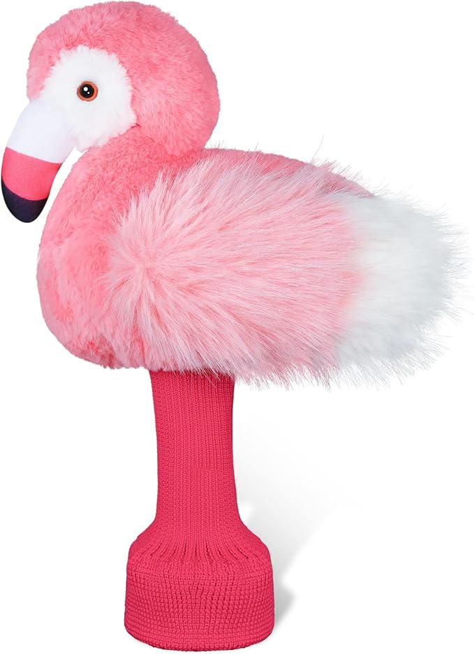 mytag Driver Head Cover, Ultra Premium Plush | Funny Driver Headcover, Tour Quality Golf Club Cover Long Sock Protect