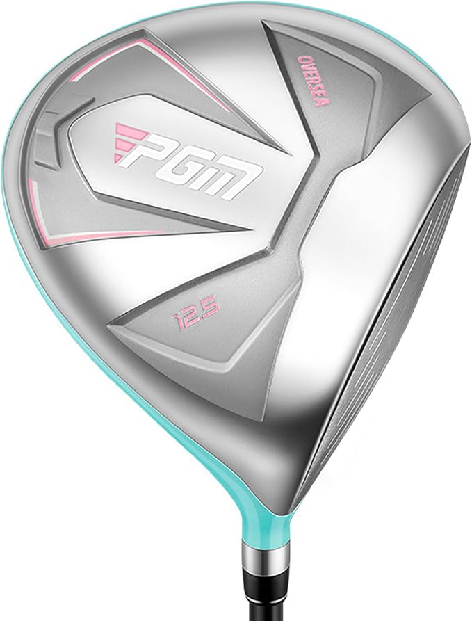 PGM Women's Oversea 9/12 Pieces Complete Golf Club Set with High-Strength Thin Face Design 460cc Driver