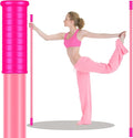 5ft Yoga Stick from Natural Bamboo with Non-Slip Handle-Stretching Stick for Mobility, Flexibility,Exercise,Workout, Physical Therapy,Pilates,Balance Fitness-Access Online Video Guide Without Any Info