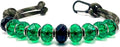 LAMIBEE Golf Beads Count Stroke Score Counter, Durable 550 lbs Paracord String with 10 Beads, Easy Scorekeeping, Hand-Braided with Clip