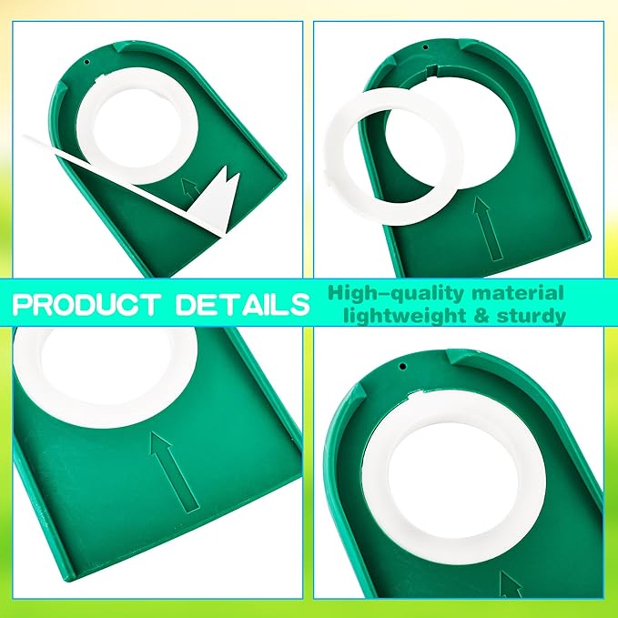 5 Pack Golf Putting Cup with Flag - Plastic Golf Putting Hole Training Aids for Indoor Outdoor Office Garage Backyard Practice