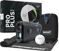 Bushnell Golf Tour V6 Shift Laser Rangefinder with Vice Balls | Slope Compensation, PinSeeker, Magnetic Mount, 1300 YD Range, 6X Magnification | Signature Series Golf Towel