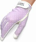 Caddy Classic Ladies Golf Glove Women | Various Stylish Mesh Design for High Breathability | Womens Golf Gloves Left Hand & Right Hand | Premium Leather Construction for Comfortable Fit