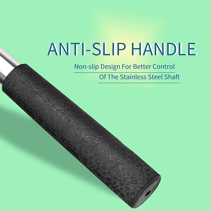 Golf Ball Retriever for Water Telescopic, 9Ft/12Ft Stainless Steel Ball Retriever Tool Golf Ball Grabber
