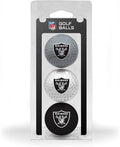Team Golf NFL Regulation Size Golf Balls, 3 Pack, Full Color Durable Team Imprint
